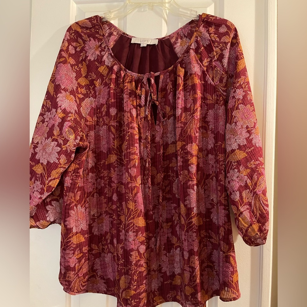 Loft Lightweight Blouse XL